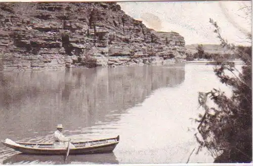 21278 Ak DSWA au cours du fleuve de poisson à Seeheim vers 1905