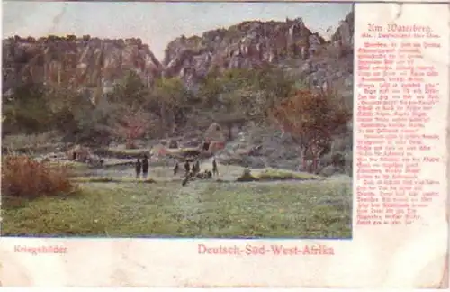 21251 Ak colonie allemande DSWA "Am Waterberg" vers 1905