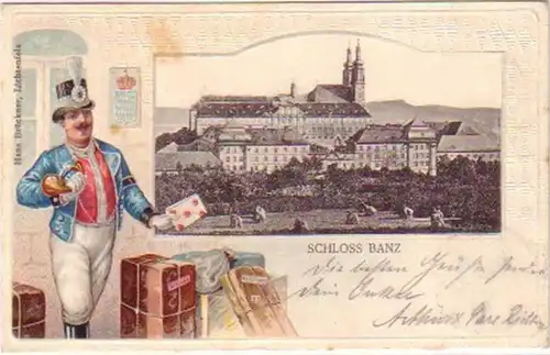 21241 Grage Ak Schloss Banz Postbote 1902