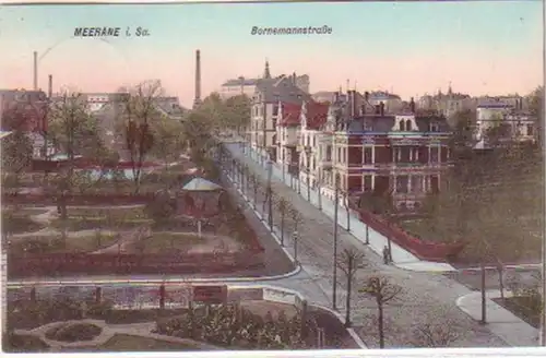 21237 Ak Meerane in Sa. Bornemannstrasse 1910