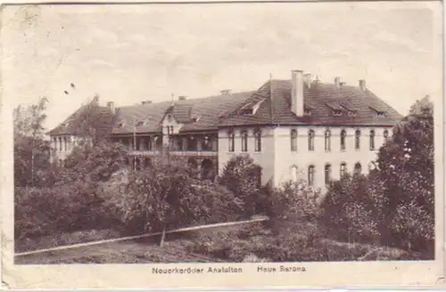 21214 Ak Neuerkeröder Anstallen Haus Sarona 1926