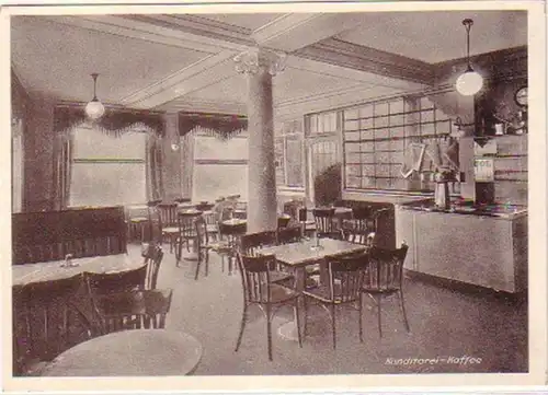 21153 Ak Schönebeck pâtisserie & café vers 1930