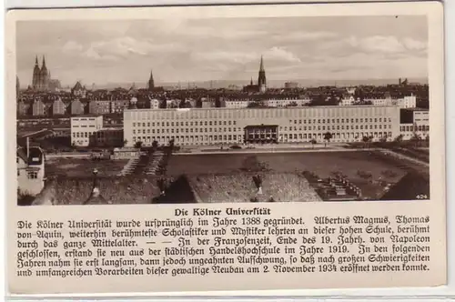 21117 Foto Ak Die Kölner Universität um 1935