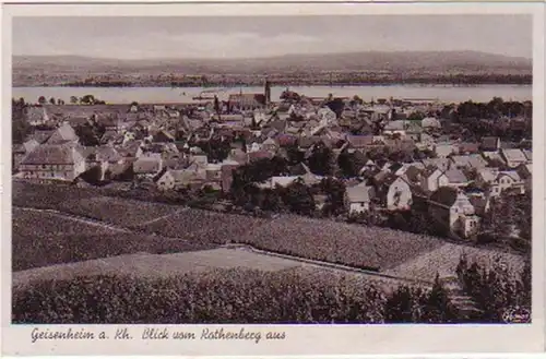 21096 Feldpost Ak Geisenheim am Rhein 1942