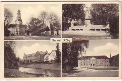 21090 Feldpost Mehrbild Ak Jever Oldenburg 1942