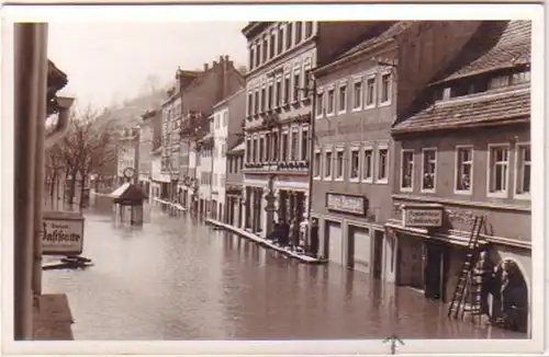 21085 Ak Bad Schandau ? Hochwasser um 1930