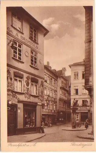 21075 Ak Frankfurt am Main Bendergasse vers 1930