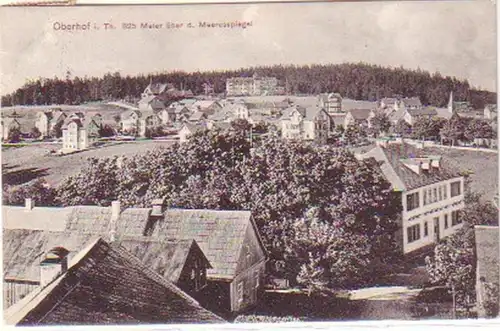 21063 Ak Oberhof in Thüringen Totalansicht 1909