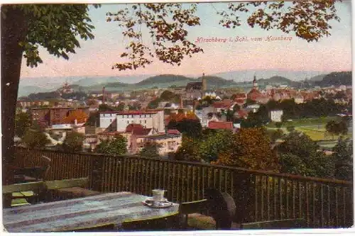21024 Ak Hirschberg en Silésie de la Maison de 1910