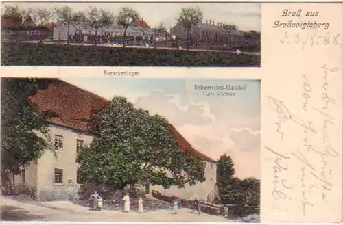 20977 Mehrbild Ak Gruß aus Großvoigtsberg 1906