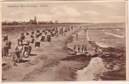 20965 Ak Ostseebad Berg Dievenow Strand 1931