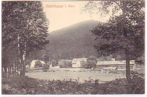 20953 Ak Oderhaus dans Harz Vue panoramique 1907