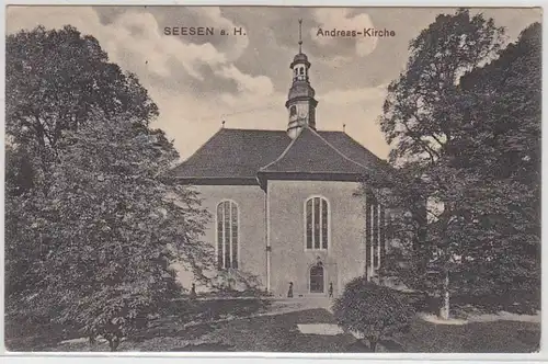 20952 Feldpost Ak Seesen am Harz Andreaskirche 1916
