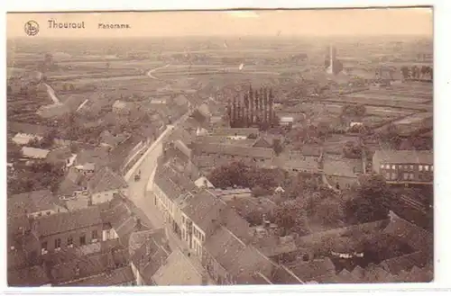 20950 Feldpost Ak Thourout Belgien Panorama 1917