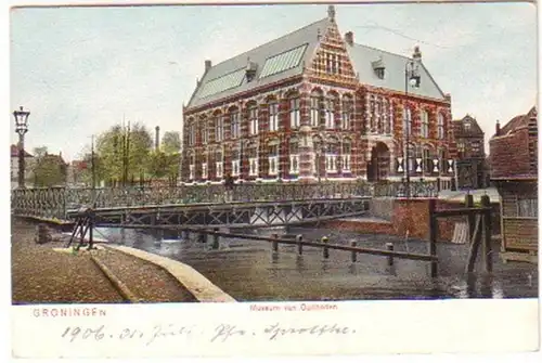 20939 Ak Groningen Museum van Oudheden 1905