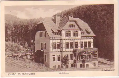20889 Ak Solbad Salzdetfurth Waldhaus 1915