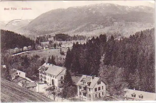 20878 Ak Bad Tölz Zollhaus 1908