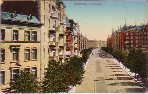 20854 Ak Göteborg Schweden Linnégatan 1913