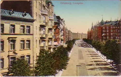 20854 Ak Göteborg Suède Linnégatan 1913