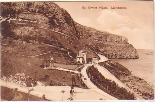 20852 Ak Gt.Ormes Head Llandudno in Wales 1909