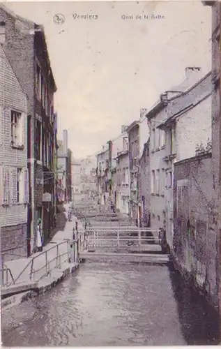 20848 Ak Verviers Belgien Quai de la Batte 1907