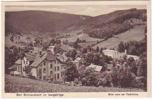 20835 Ak Bad Schwarzbach dans les montagnes d'Iser vers 1930