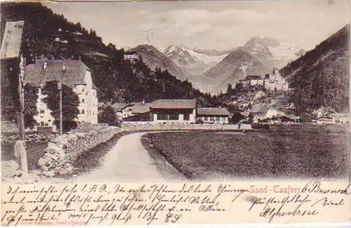 20828 Ak Sand Baptistes au Tyrol du Sud 1904