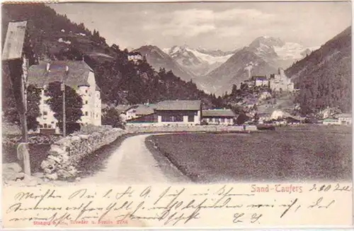 20820 Ak Sand Baptistes au Tyrol du Sud 1902