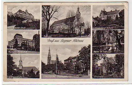 20801 Mehrbild Ak Gruß aus Siegmar Schönau 1939