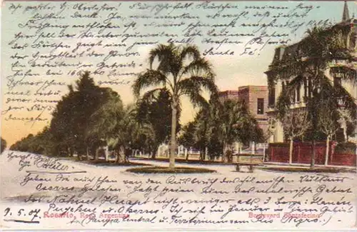 20793 Ak Rosario Argentine Boulevard Santafecino 1905