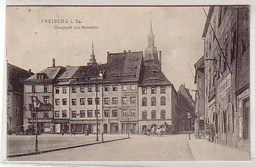 20748 Feldpost Ak Naumburg Markt 1915