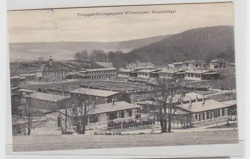 20743 Ak Place d'entraînement militaire Münsingen camp de baraque 1910