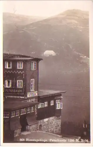 20715 Ak Riesengebirge Peterbaude 1929