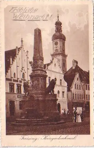 20712 Feldpost Ak Freising Kriegerdenkmal 1914