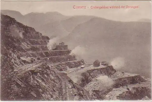 20711 Ak minerai de fer Steiermark Mines minérales 1906
