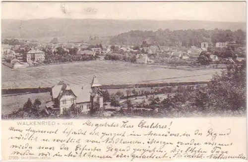 20700 Ak Walkenried a. Harz 1906