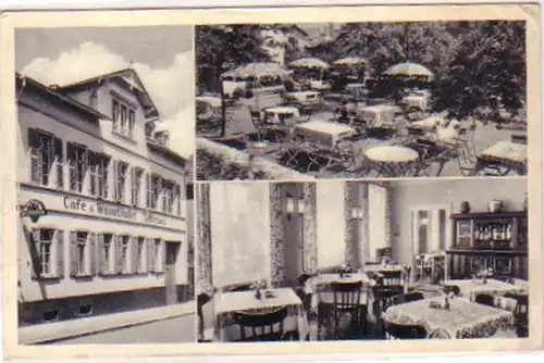 20689 Ak Münster-Sarmsheim Café & Weinstube 1952