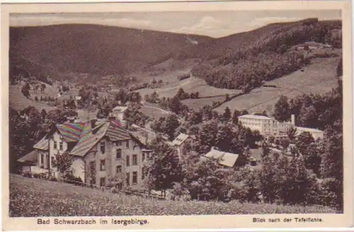 20684 Ak Bad Schwarzbach dans les montagnes d'Iser vers 1930