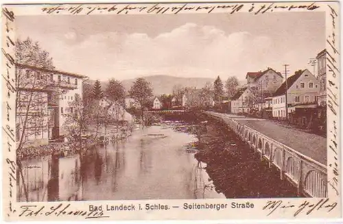 20642 Ak Bad Landeck in Schlesien 1927