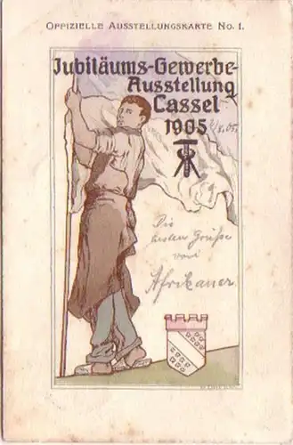 20628 Ak Jubiläums-Gewerbe-Ausstellung Cassel 1905