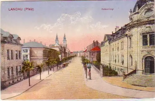 20622 Ak Landau (Palatinat) Kaiserring vers 1910