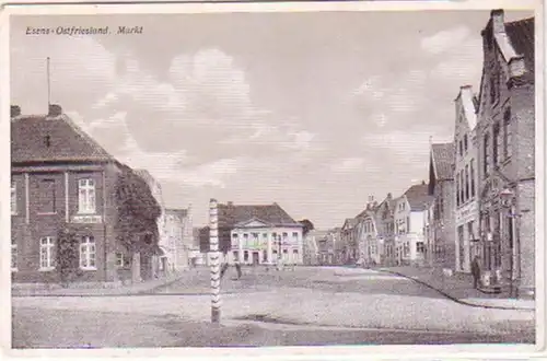 20603 Ak Esens-Ostfriesland Markt um 1920