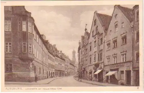 20550 Ak Augsburg Ludwigstrasse um 1930