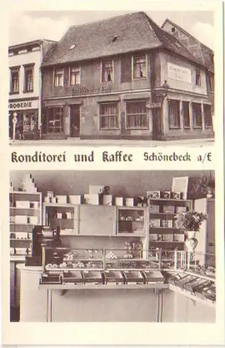 20525 Ak Bellebeck Boulangerie & Café vers 1930