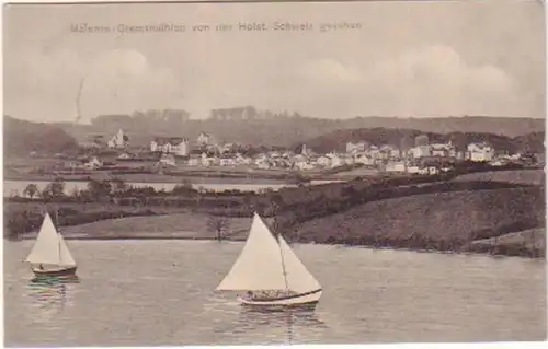 20514 Ak Malente-Gremsmühlen m. voiliers vers 1920