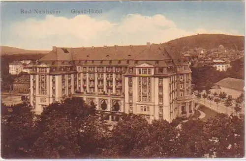 20503 Ak Bad Nauheim Grand-Hôtel vers 1920