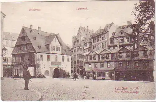 20492 Ak Frankfurt a.M. Am Garküchenplatz um 1910