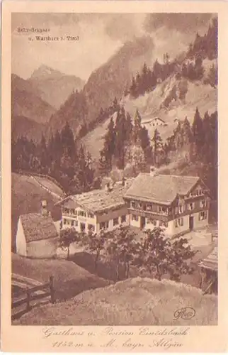 20490 Ak Gasthaus und Pension Einödsbach um 1930