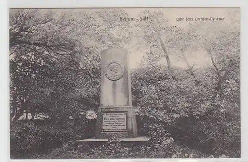 20432 Ak Keitum Sylt Uwe Jens Lornsen Denkmal um 1910