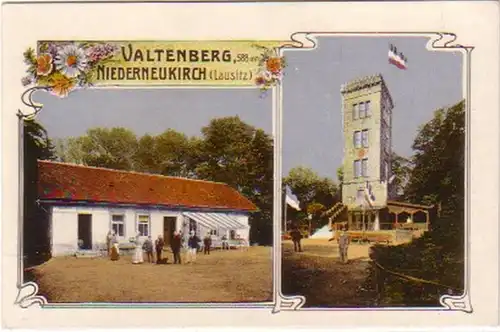 20370 Litho Valtenberg Niederneukirch (Lausitz) um 1910
